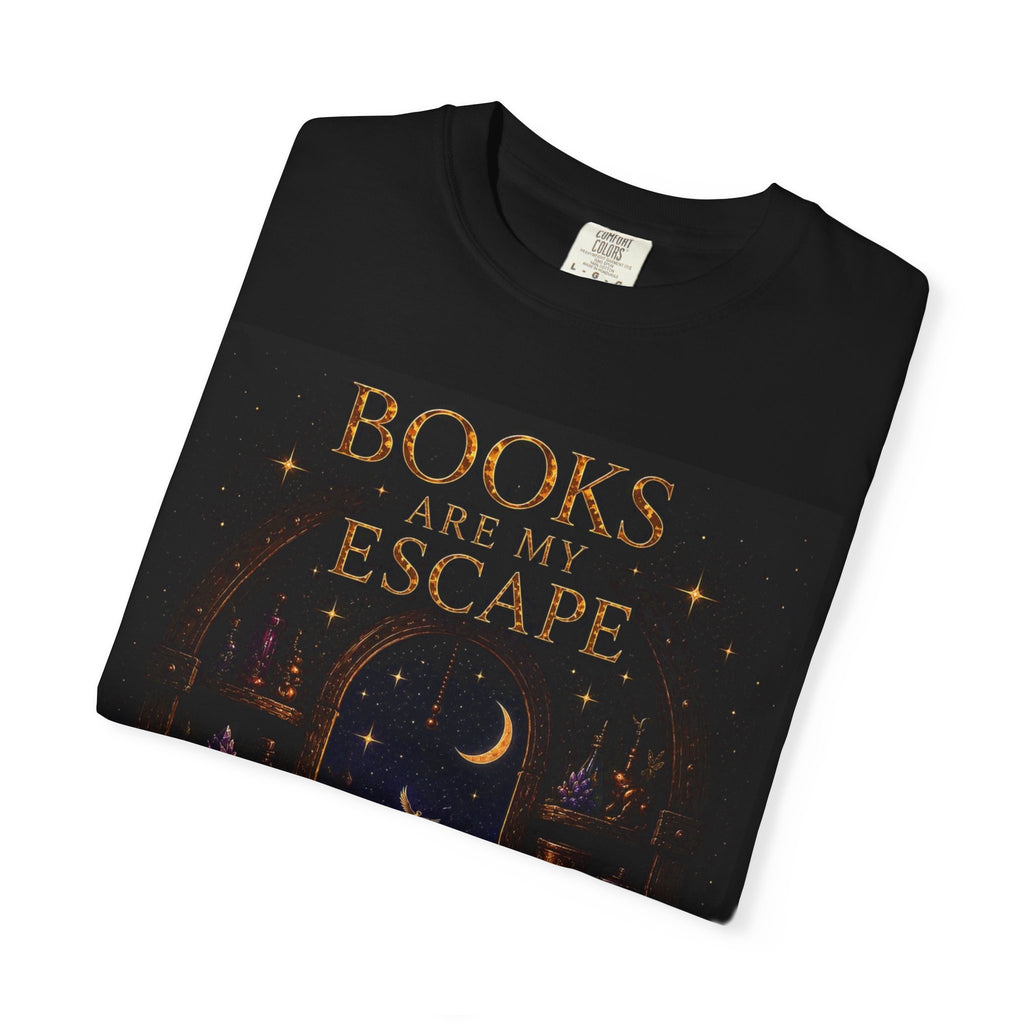 Books Are My Escape Reality Is Overrated T-Shirt | Bookish Reader Tee